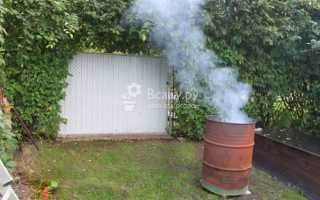 Печка из бочки 200 литров: схема, чертежи, фото, видео