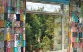 Обзор штор пэчворк, инструкция как их сделать своими руками