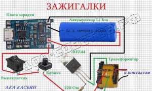 Электрическая зажигалка для газовой плиты своими руками