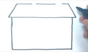 Как нарисовать дом карандашом поэтапно: мастер-класс, легкая схема рисования, идеи от мастеров