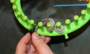 Вязание на луме — простота и оригинальность