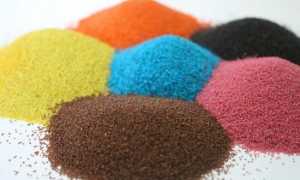 Как покрасить манку для поделок пищевыми красителями или гуашью