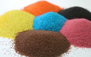 Как покрасить манку для поделок пищевыми красителями или гуашью