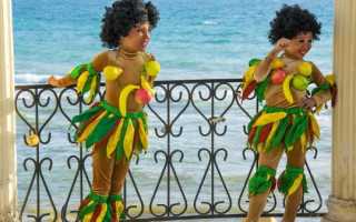 Как сделать костюм папуаса своими руками для мальчика, девочки