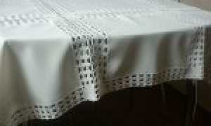 Мастер-класс по вязанию спицами скатерти со схемами на русском языке