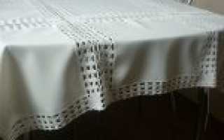 Мастер-класс по вязанию спицами скатерти со схемами на русском языке