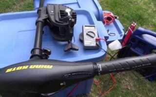 Мощность и скорость лодочного электромотора